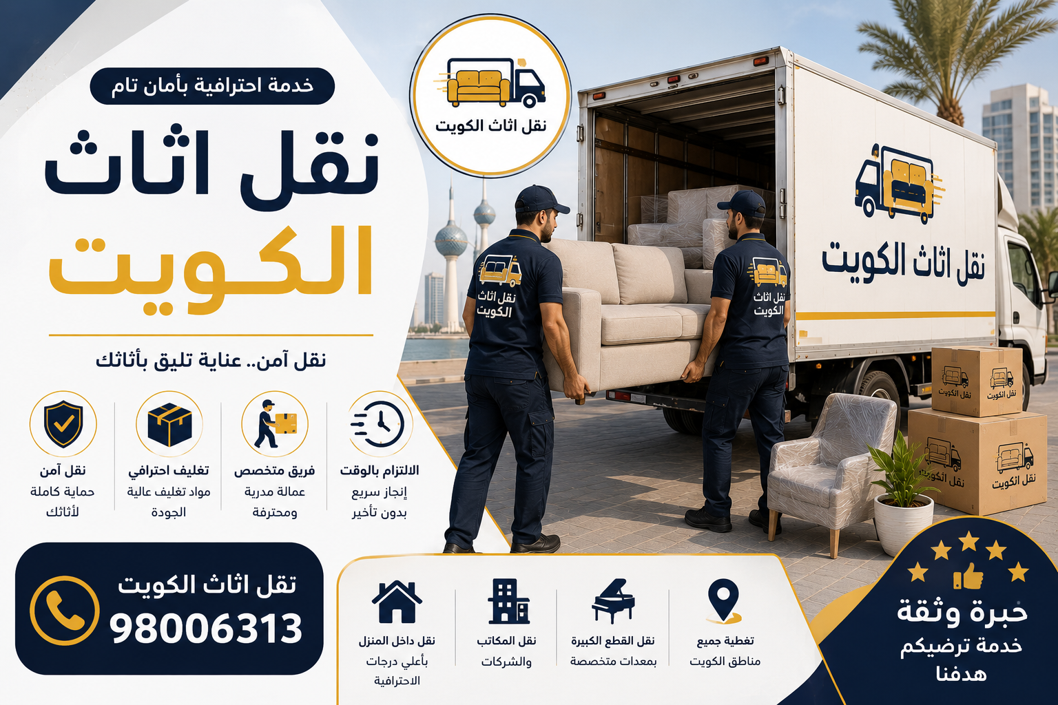 نقل عفش مبارك الكبير