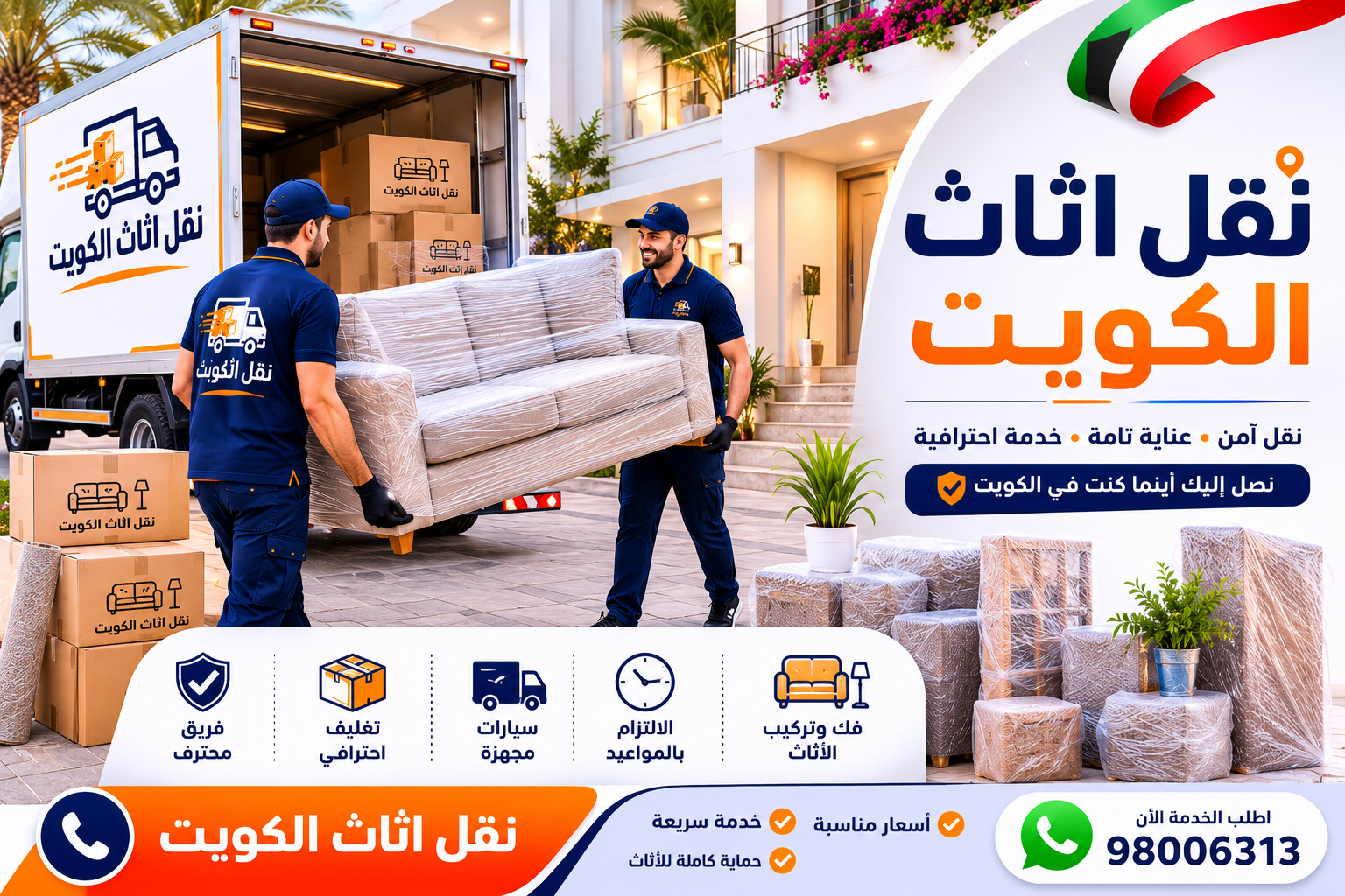 نقل عفش مبارك الكبير