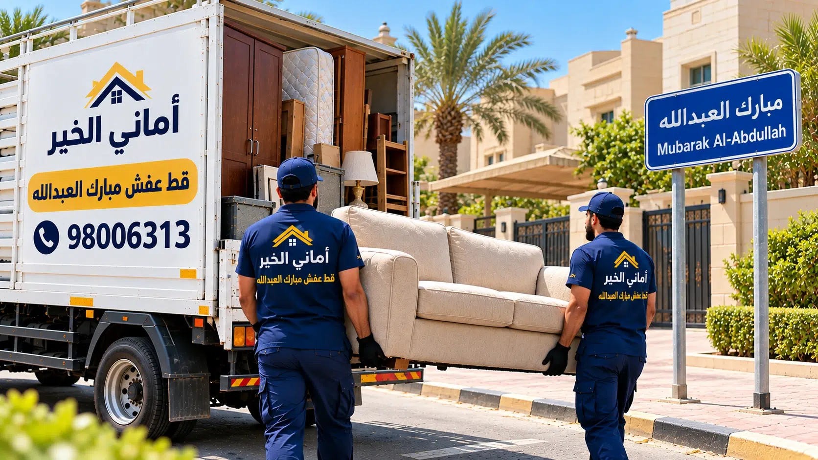 قط عفش مبارك العبدالله - أماني الخير قط عفش مبارك العبدالله أماني الخير لإخراج الأثاث القديم وقط الأغراض